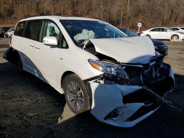 5TDDZ3DC1LS237935 - 2020 TOYOTA SIENNA XLE WHITE photo 4