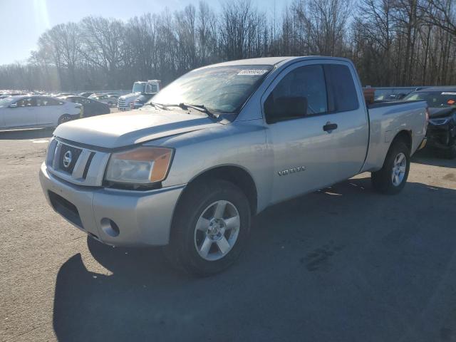 1N6AA06C28N346999 - 2008 NISSAN TITAN XE SILVER photo 1