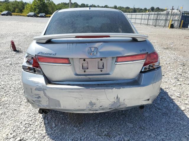 1HGCP3F87BA027900 - 2011 HONDA ACCORD EXL ვერცხლისფერი ფოტო 6