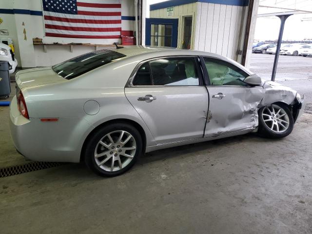 1G1ZE5E76BF389988 - 2011 CHEVROLET MALIBU LTZ ვერცხლისფერი ფოტო 3