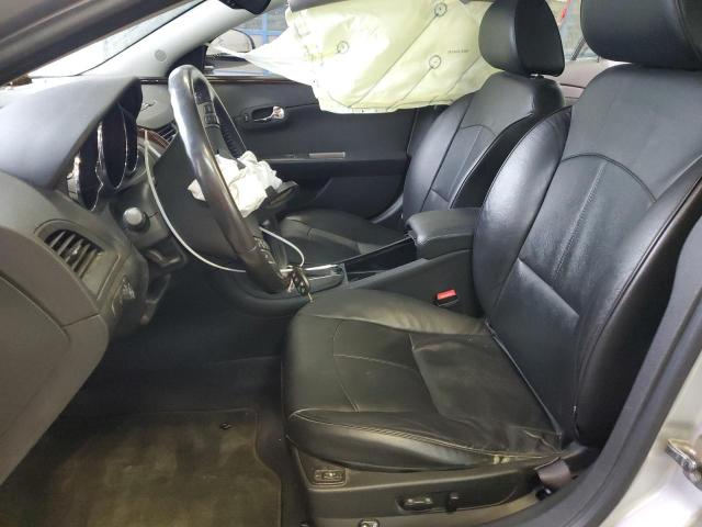 1G1ZE5E76BF389988 - 2011 CHEVROLET MALIBU LTZ ვერცხლისფერი ფოტო 7