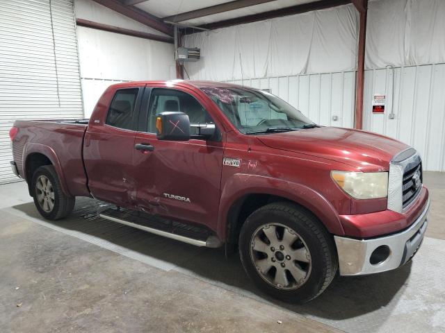 5TFBV54158X041169 - 2008 TOYOTA TUNDRA DOUBLE CAB BURGUNDY photo 4