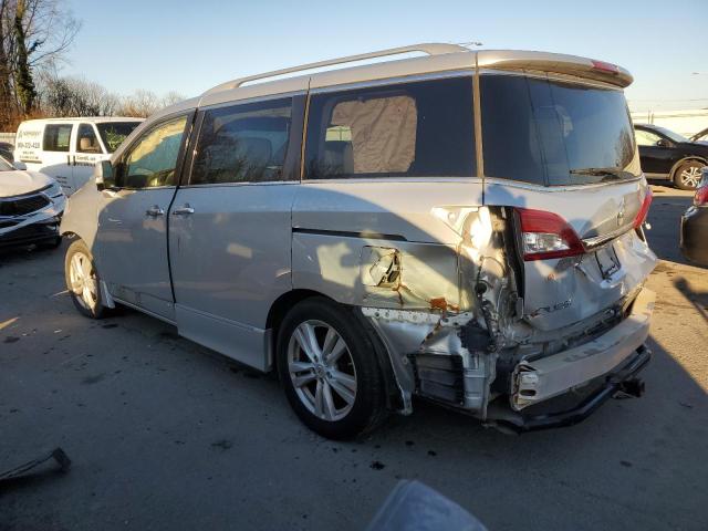 JN8AE2KP9D9060862 - 2013 NISSAN QUEST S SILVER photo 2