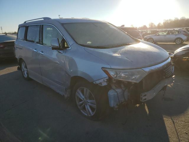 JN8AE2KP9D9060862 - 2013 NISSAN QUEST S SILVER photo 4