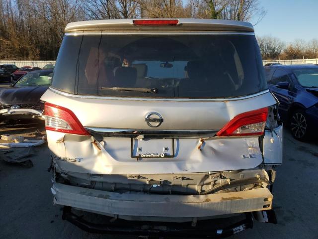 JN8AE2KP9D9060862 - 2013 NISSAN QUEST S SILVER photo 6