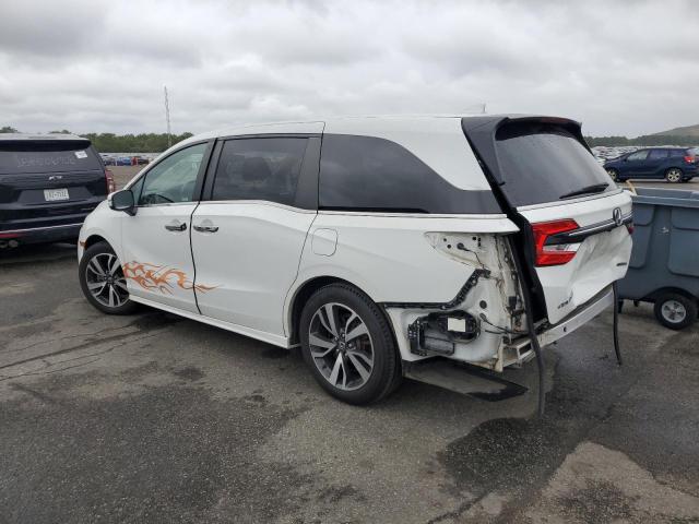 5FNRL6H88MB012187 - 2021 HONDA ODYSSEY TOURING WHITE photo 2