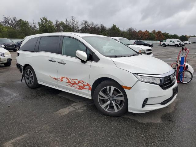 5FNRL6H88MB012187 - 2021 HONDA ODYSSEY TOURING WHITE photo 4