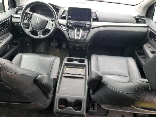 5FNRL6H88MB012187 - 2021 HONDA ODYSSEY TOURING WHITE photo 8