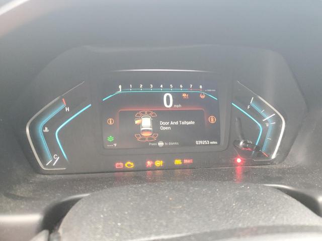 5FNRL6H88MB012187 - 2021 HONDA ODYSSEY TOURING WHITE photo 9