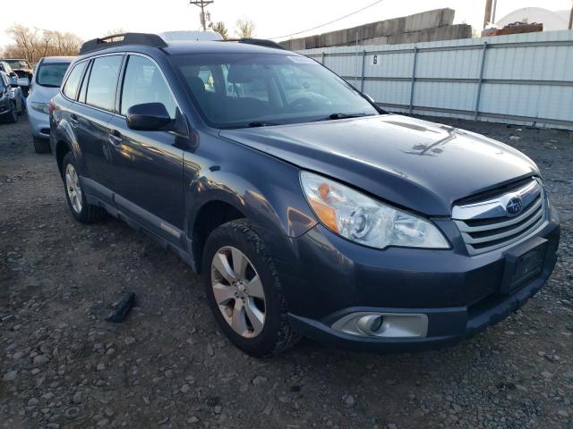 4S4BRBAC3C3284113 - 2012 SUBARU OUTBACK 2.5I GRAY photo 4