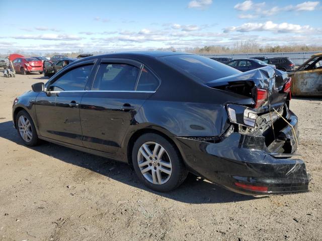 3VW2B7AJ0HM221249 - 2017 VOLKSWAGEN JETTA S BLACK photo 2