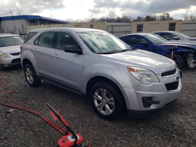 1GNALBEK0DZ107088 - 2013 CHEVROLET EQUINOX LS SILVER photo 4