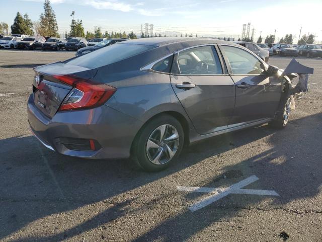 2HGFC2F65KH562162 - 2019 HONDA CIVIC LX GRAY photo 3