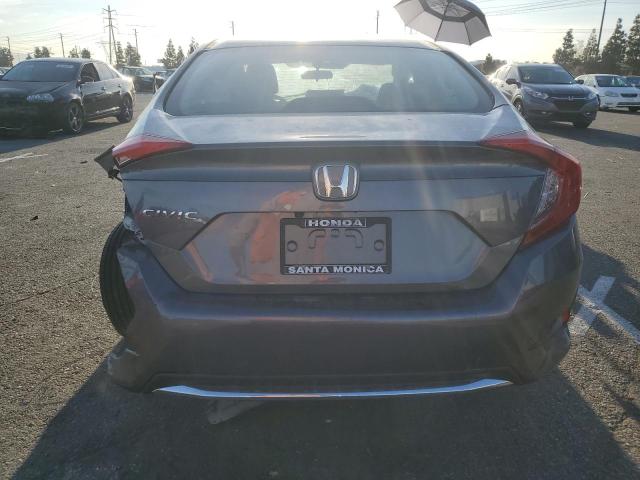 2HGFC2F65KH562162 - 2019 HONDA CIVIC LX GRAY photo 6