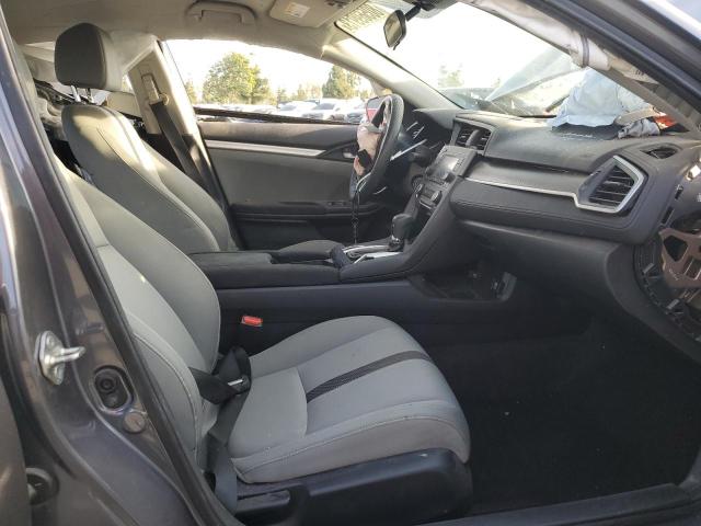 2HGFC2F65KH562162 - 2019 HONDA CIVIC LX GRAY photo 7