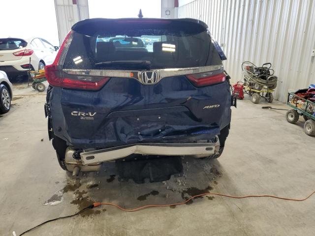 5J6RW2H57NA006343 - 2022 HONDA CR-V EX BLUE photo 6