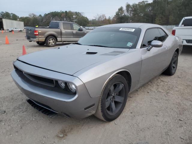 2C3CDYAG2DH728775 - 2013 DODGE CHALLENGER SXT GRAY photo 1