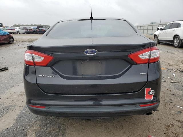 1FA6P0H79F5125846 - 2015 FORD FUSION SE BLACK photo 6