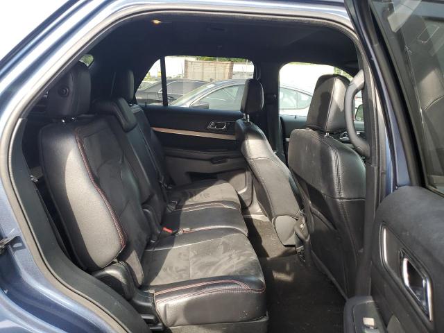 1FM5K8D81KGA67629 - 2019 FORD EXPLORER XLT BLUE photo 11