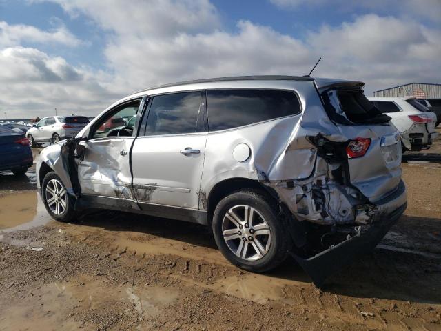 1GNKVHKDXFJ309364 - 2015 CHEVROLET TRAVERSE LT SILVER photo 2