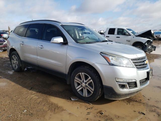 1GNKVHKDXFJ309364 - 2015 CHEVROLET TRAVERSE LT SILVER photo 4