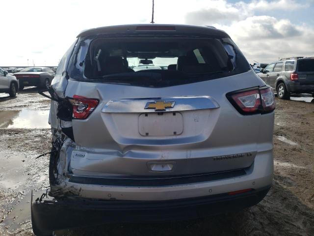 1GNKVHKDXFJ309364 - 2015 CHEVROLET TRAVERSE LT SILVER photo 6