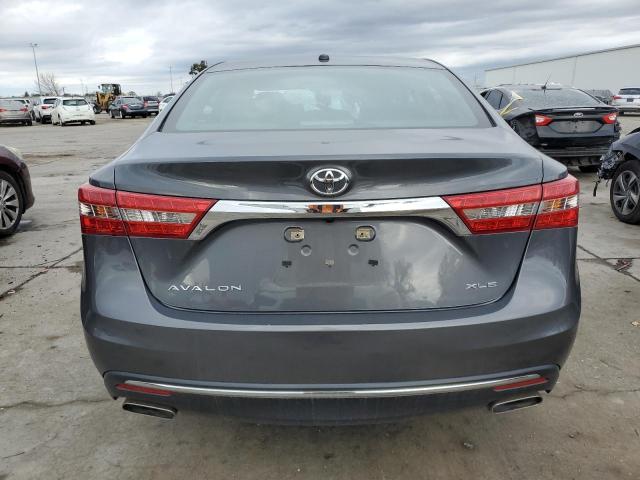 4T1BK1EB1JU268919 - 2018 TOYOTA AVALON XLE GRAY photo 6