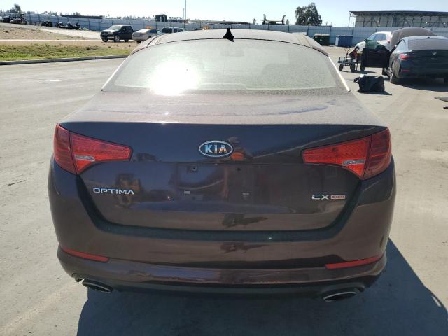 5XXGN4A72CG039095 - 2012 KIA OPTIMA EX MAROON photo 6
