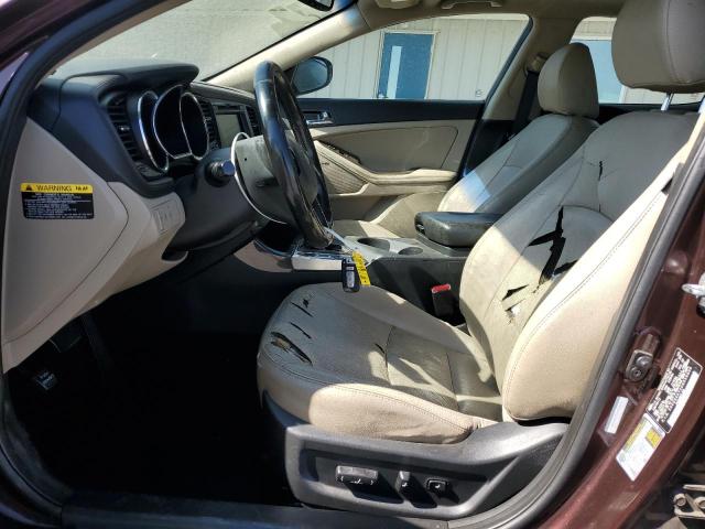 5XXGN4A72CG039095 - 2012 KIA OPTIMA EX MAROON photo 7