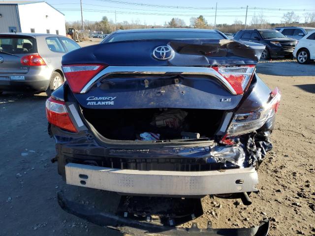 4T1BF1FK7GU609543 - 2016 TOYOTA CAMRY LE BLUE photo 6