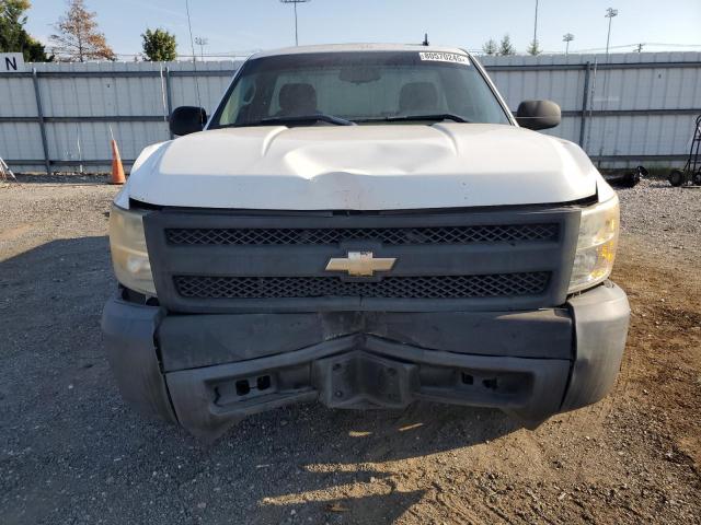 1GCEC14X57Z619709 - 2007 CHEVROLET SILVERADO C1500 CLASSIC WHITE photo 5