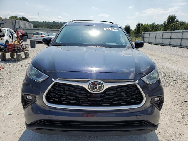 5TDGZRBHXMS140863 - 2021 TOYOTA HIGHLANDER XLE ლურჯი ფოტო 5