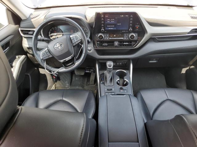 5TDGZRBHXMS140863 - 2021 TOYOTA HIGHLANDER XLE ლურჯი ფოტო 8