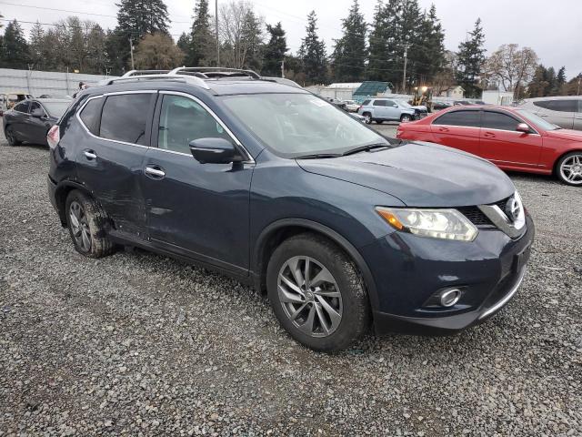 5N1AT2MV6FC825217 - 2015 NISSAN ROGUE S BLUE photo 4