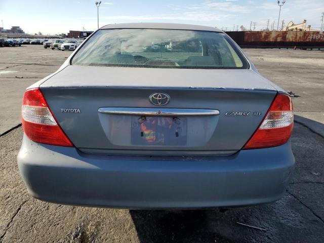 4T1BE30K12U536847 - 2002 TOYOTA CAMRY LE BLUE photo 6