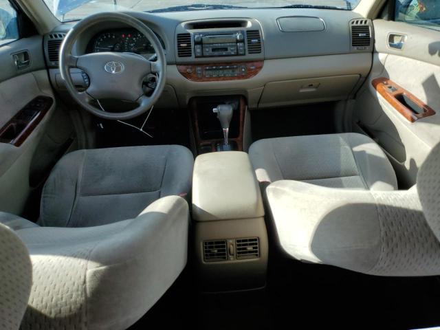 4T1BE30K12U536847 - 2002 TOYOTA CAMRY LE BLUE photo 8