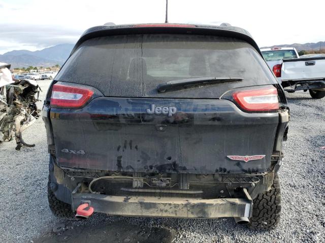 1C4PJMBS8HD221173 - 2017 JEEP CHEROKEE TRAILHAWK BLACK photo 6