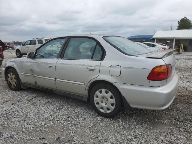 2HGEJ6613YH575630 - 2000 HONDA CIVIC BASE SILVER photo 2