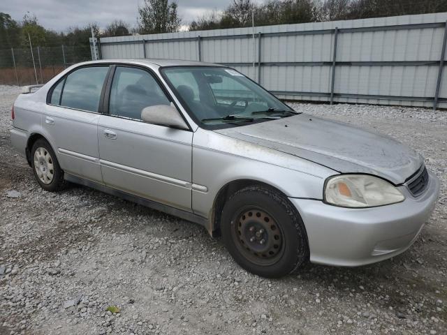 2HGEJ6613YH575630 - 2000 HONDA CIVIC BASE SILVER photo 4