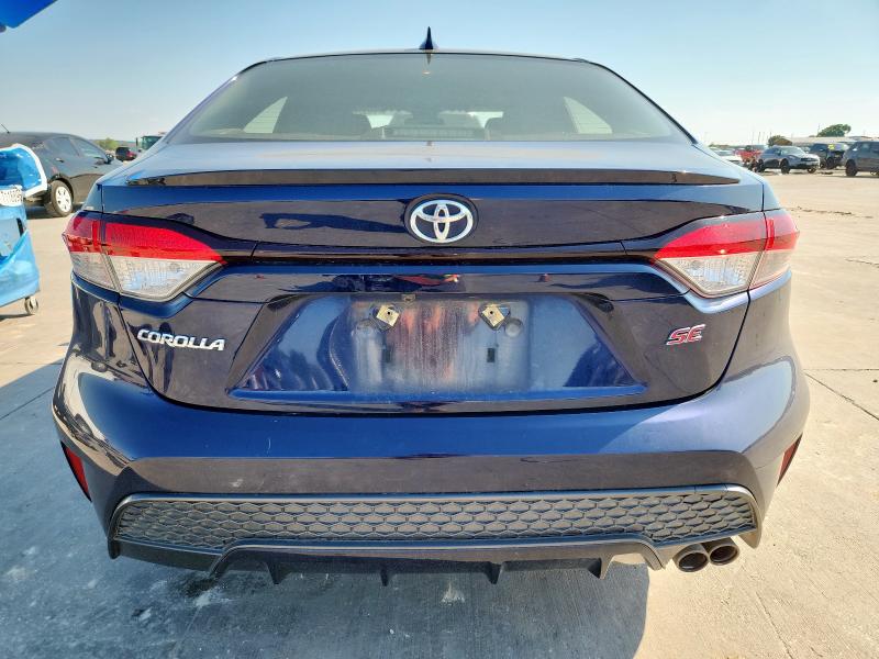 JTDS4MCE2MJ056615 - 2021 TOYOTA COROLLA SE 蓝色 照片 6