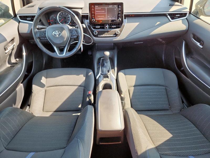 JTDS4MCE2MJ056615 - 2021 TOYOTA COROLLA SE 蓝色 照片 8