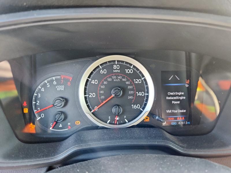 JTDS4MCE2MJ056615 - 2021 TOYOTA COROLLA SE 蓝色 照片 9