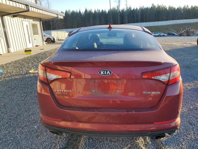 5XXGR4A60CG053184 - 2012 KIA OPTIMA SX BURGUNDY photo 6