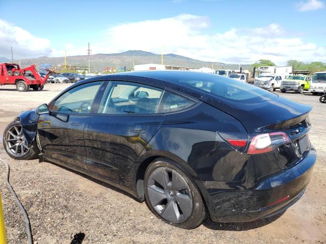 5YJ3E1EAXPF428921 - 2023 TESLA MODEL 3 BLACK photo 2