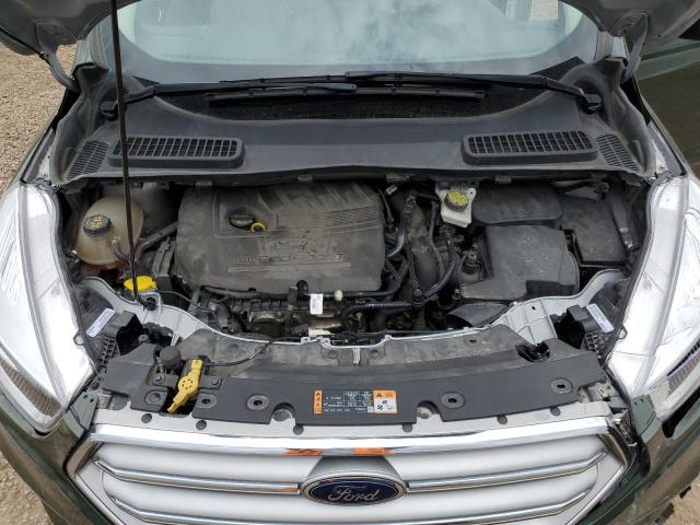 1FMCU9GD2HUD76486 - 2017 FORD ESCAPE SE მწვანე ფოტო 12