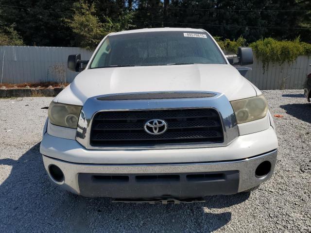 5TFRV54127X024178 - 2007 TOYOTA TUNDRA DOUBLE CAB SR5 WHITE photo 5