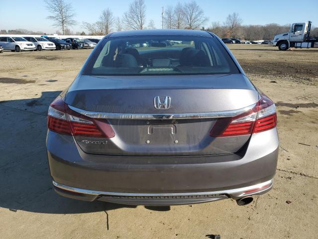 1HGCR2F3XHA157168 - 2017 HONDA ACCORD LX GRAY photo 6