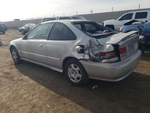 1HGEJ824XXL076241 - 1999 HONDA CIVIC EX SILVER photo 2