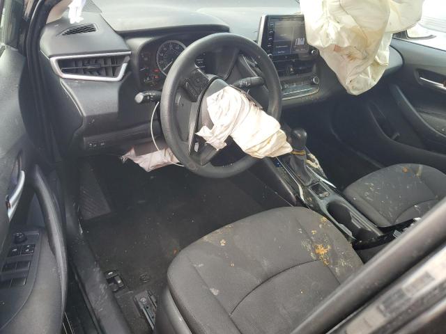 5YFEPMAE9MP214158 - 2021 TOYOTA COROLLA LE BLACK photo 8