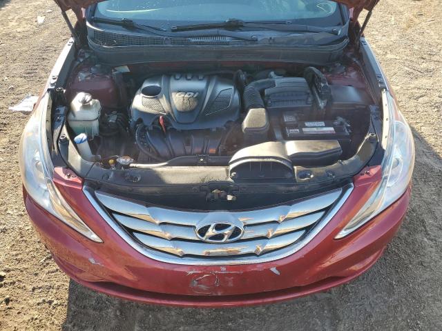5NPEC4AC6DH564516 - 2013 HYUNDAI SONATA SE Қызыл фото 11